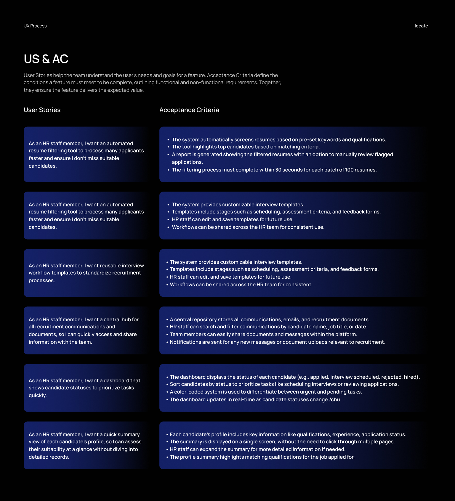 User testing session with Talent Hub prototype